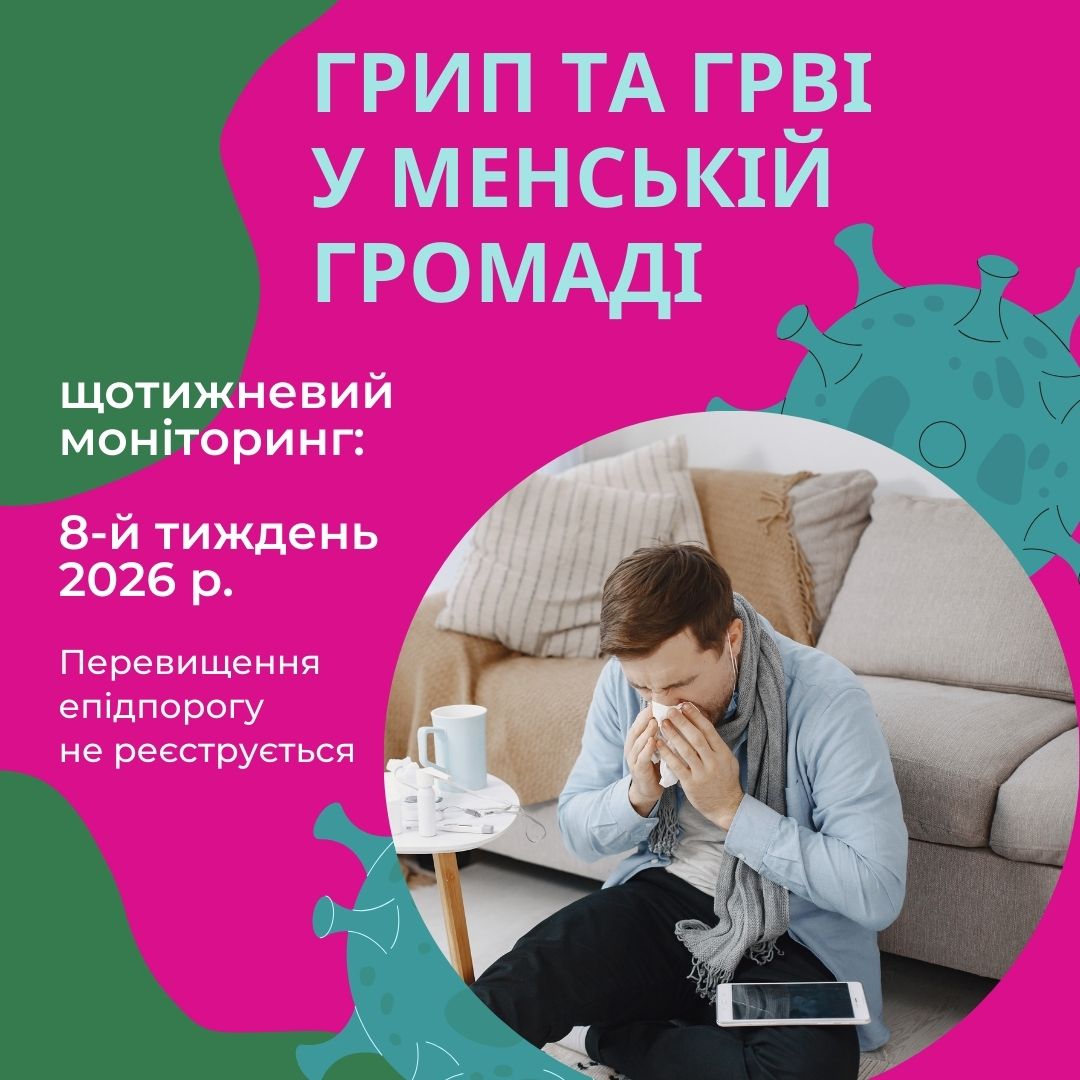 Фотографія чоловік витирає носа, текстова інформація